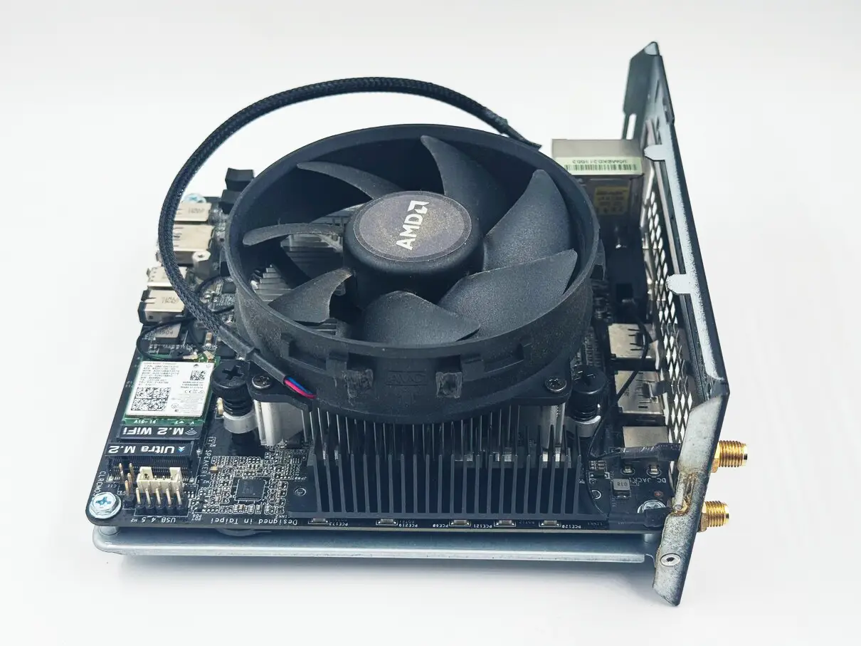 Міні ПК asrock a300, AMD Ryzen 5 2400G (4x 3.6-3.9 GHz) — Kompik
